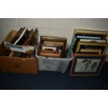 THREE BOXES AND LOOSE ELVIS PRESLEY MEMORABILIA ETC, to include framed records - 'All shook up'