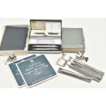 A BOX OF ASSORTED ITEMS, to include Concorde memorabilia, such as a note pad, boxed address book,
