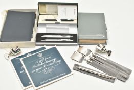 A BOX OF ASSORTED ITEMS, to include Concorde memorabilia, such as a note pad, boxed address book,