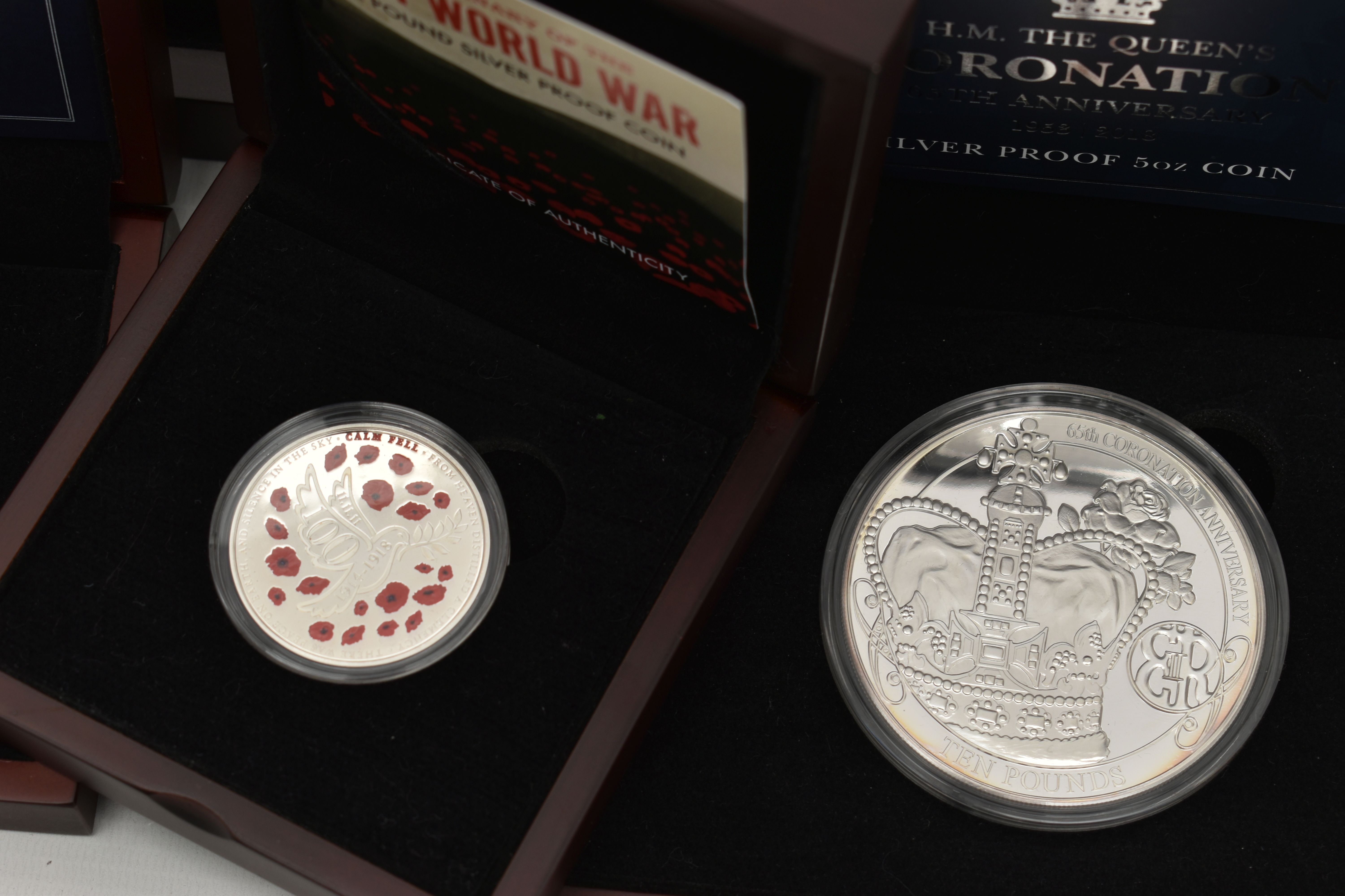 A QUANTITY OF BOXED SILVER AND SILVER PROOF AND OTHER COINAGE, to include a D-Day silver proof - Image 2 of 7