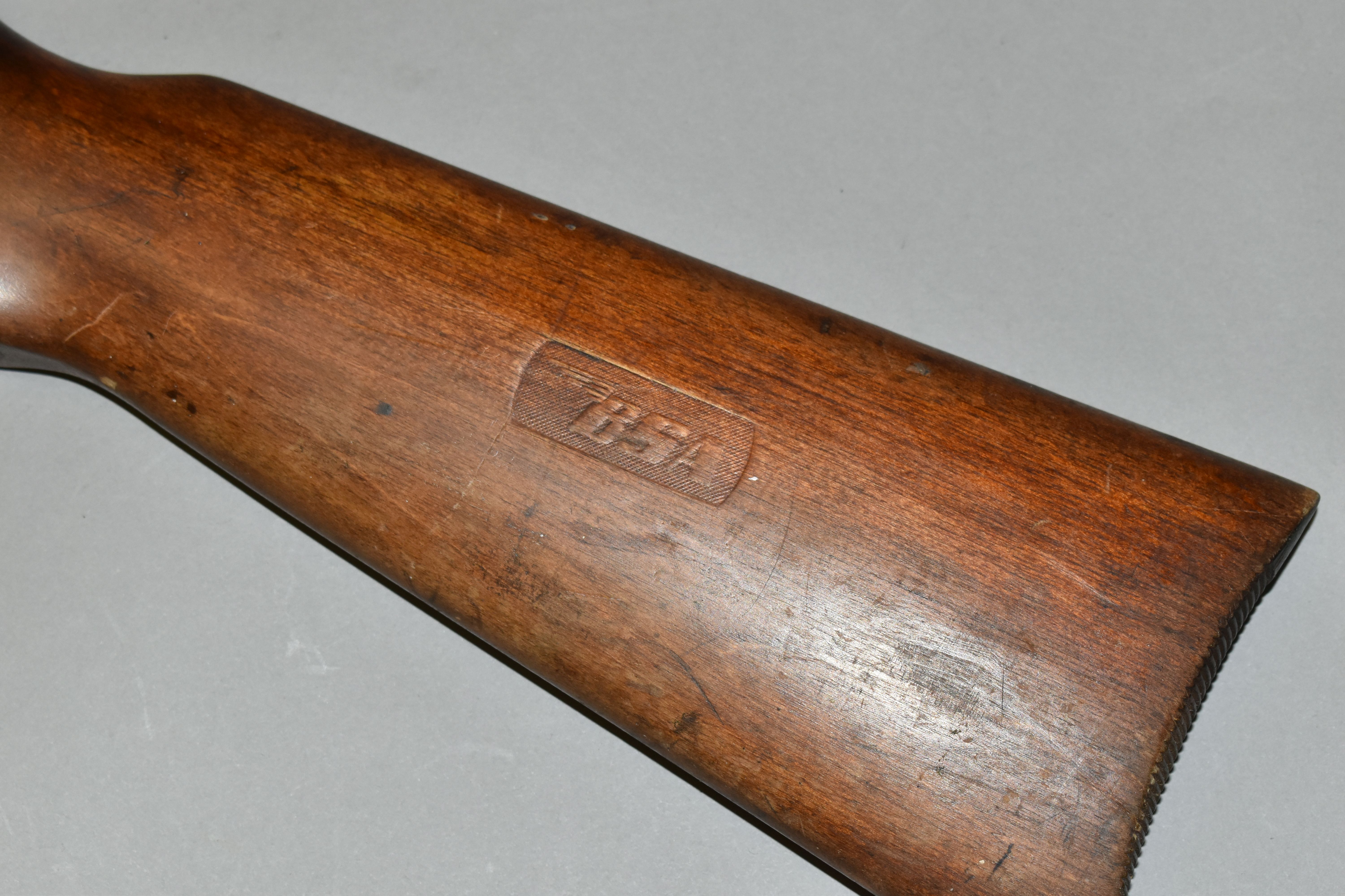 A .177'' B.S.A. CADET AIR RIFLE, serial number BC11505, it has lost most of its original finish, - Image 2 of 8