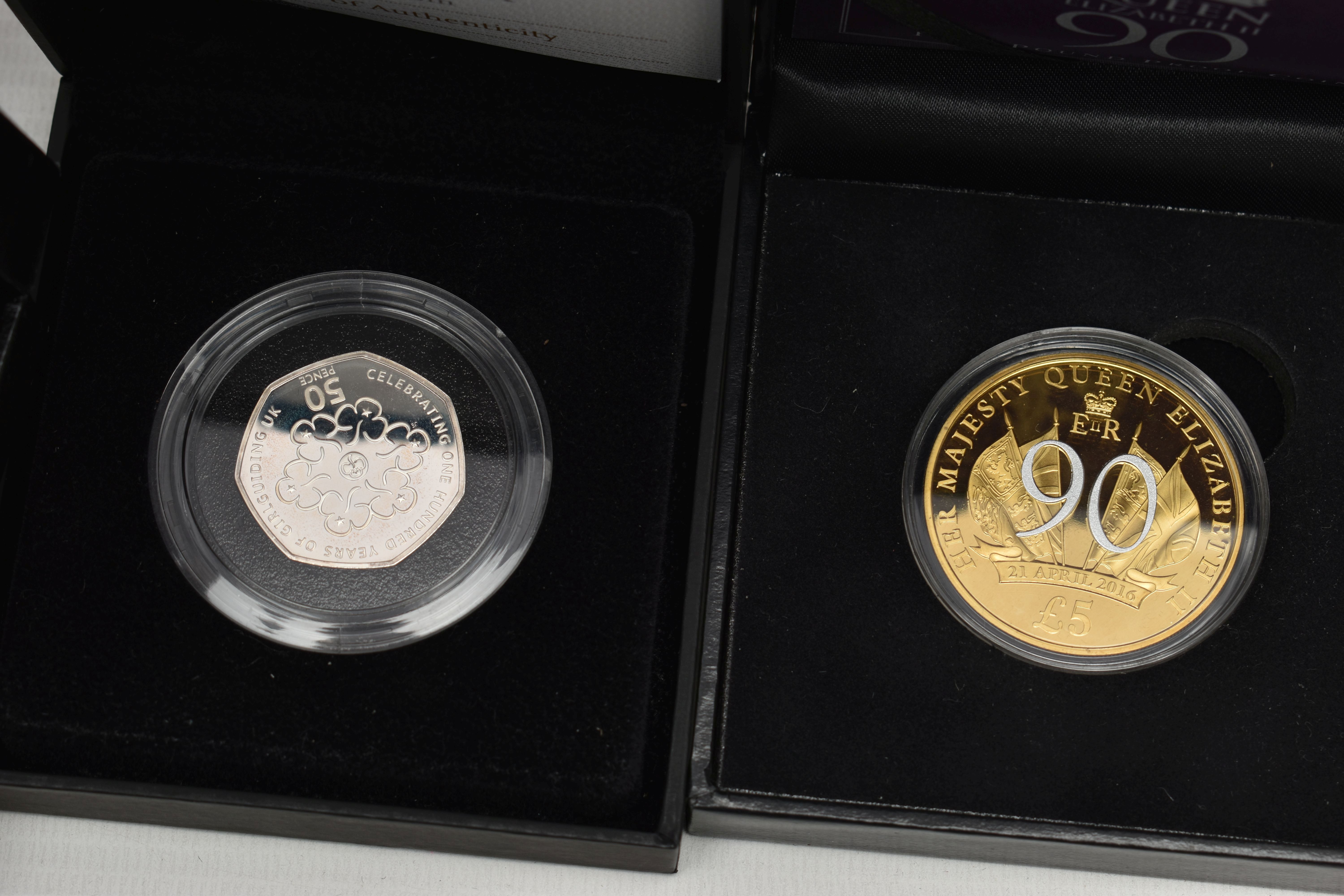 A QUANTITY OF COINS FROM ROYAL MINT, to include proofs, silver proofs, Piedfort silver, a boxed - Image 7 of 8
