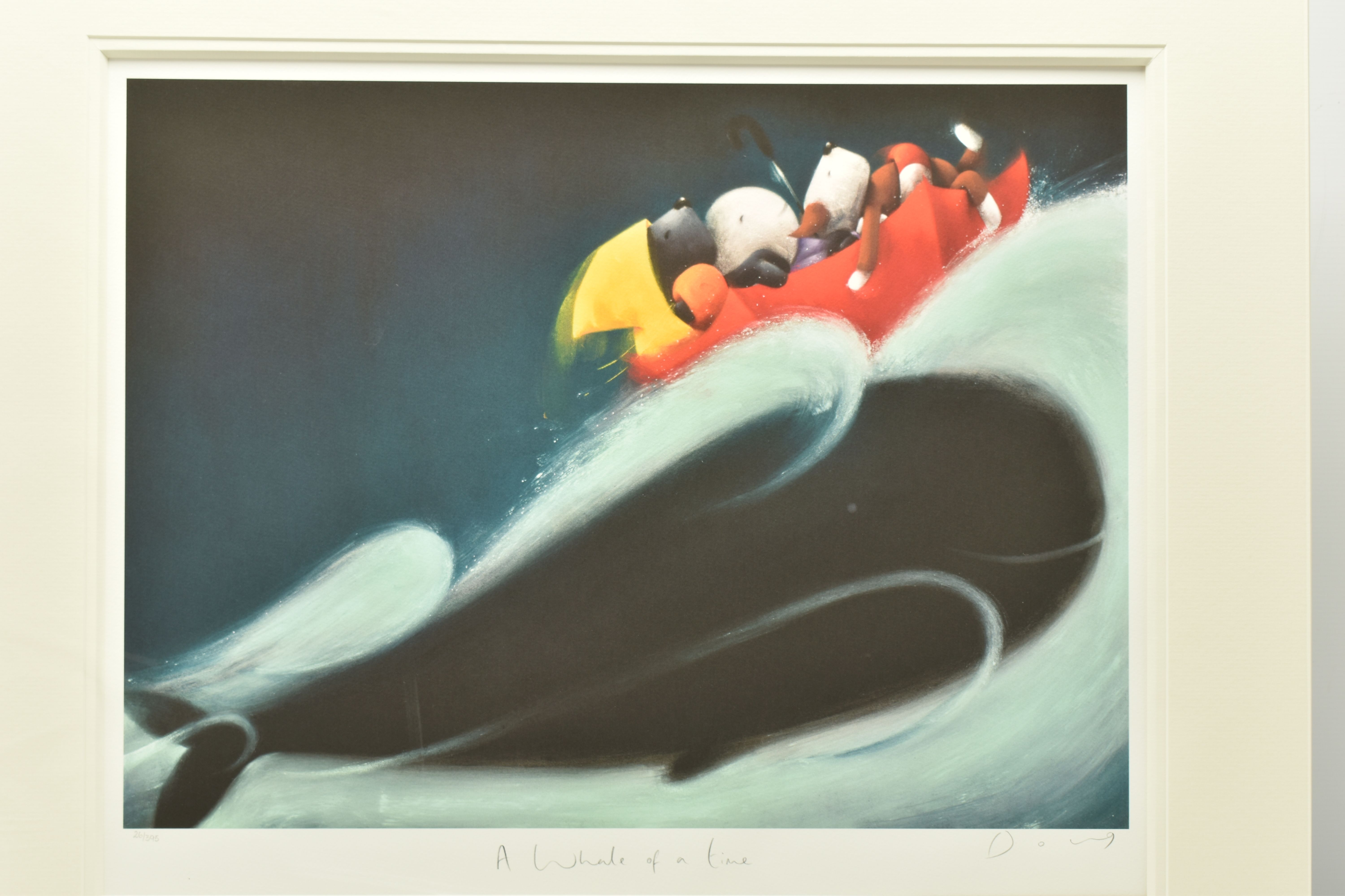 DOUG HYDE (BRITISH 1972) 'A WHALE OF A TIME', a signed limited edition print on paper depicting dogs - Image 2 of 6