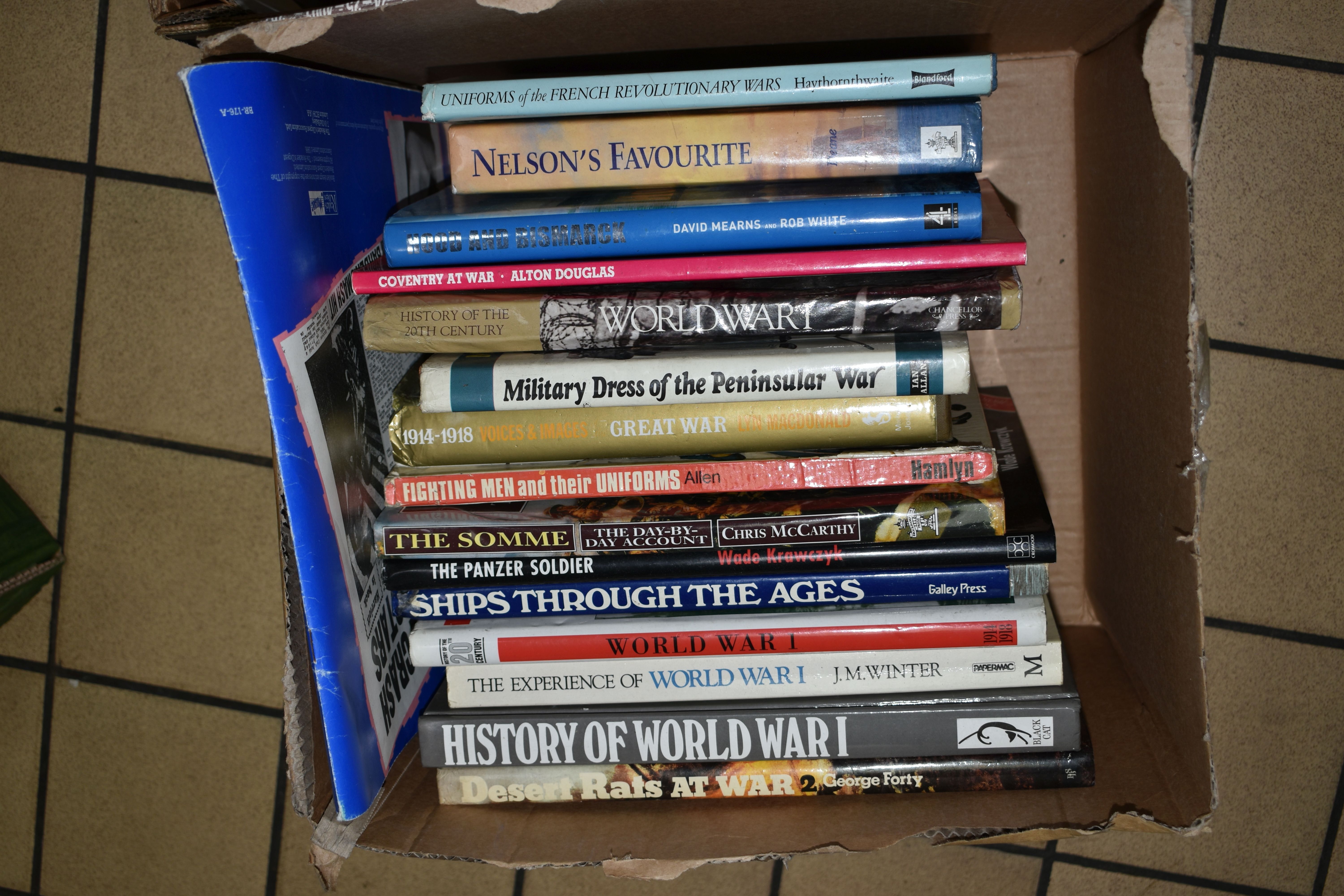 SIX BOXES OF BOOKS and Magazines comprising approximately 100 miscellaneous book titles in - Image 4 of 7