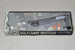 A BOXED BB SPRING OPERATED BOLT ACTION MODEL spring operated bolt action M56B PUMP ACTION SHOTGUN,