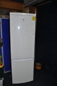 A TALL ZANUSSI FRIDGE FREEZER, width 59cm x depth 61cm x height 184cm (PAT pass and working at 5 and