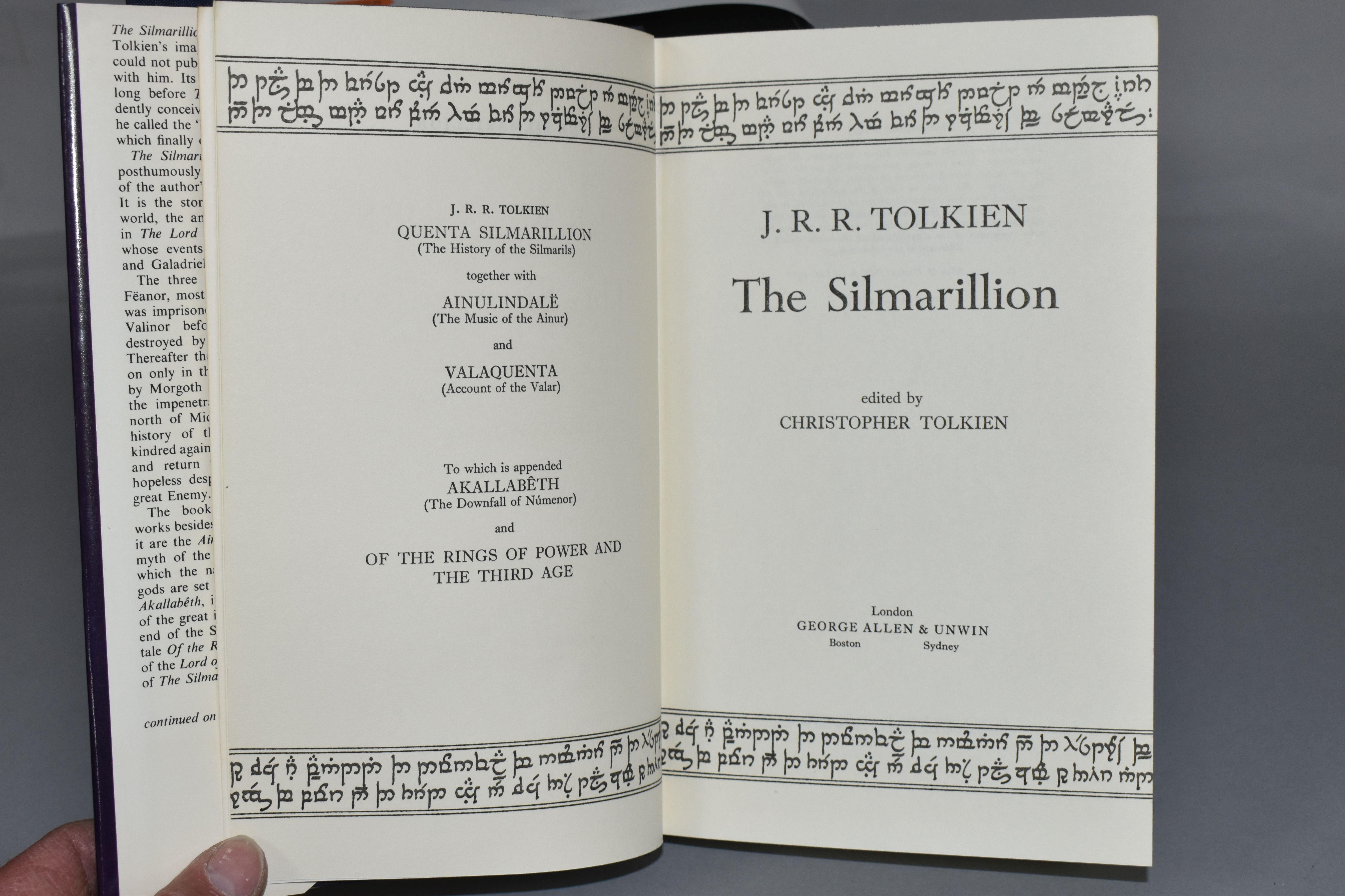 TOLKIEN; J.R.R. The Lord of the Rings - Millennium Edition - published by Harper Collins 1999 in - Image 6 of 9