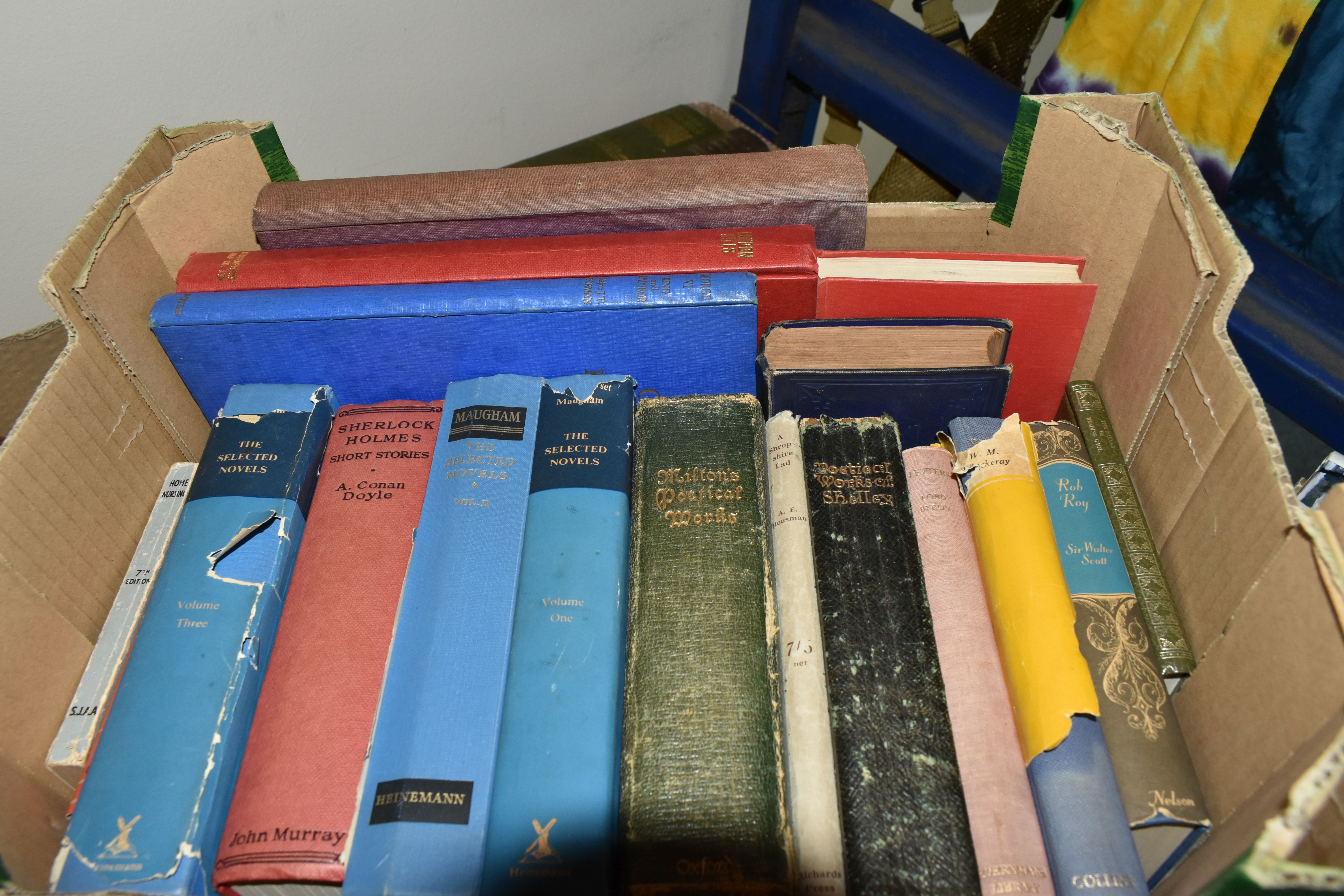 SEVEN BOXES OF BOOKS containing approximately 170 miscellaneous titles in hardback and paperback - Image 7 of 8