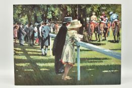 SHERREE VALENTINE DAINES (BRITISH 1959) 'ON PARADE', a signed limited edition print on board