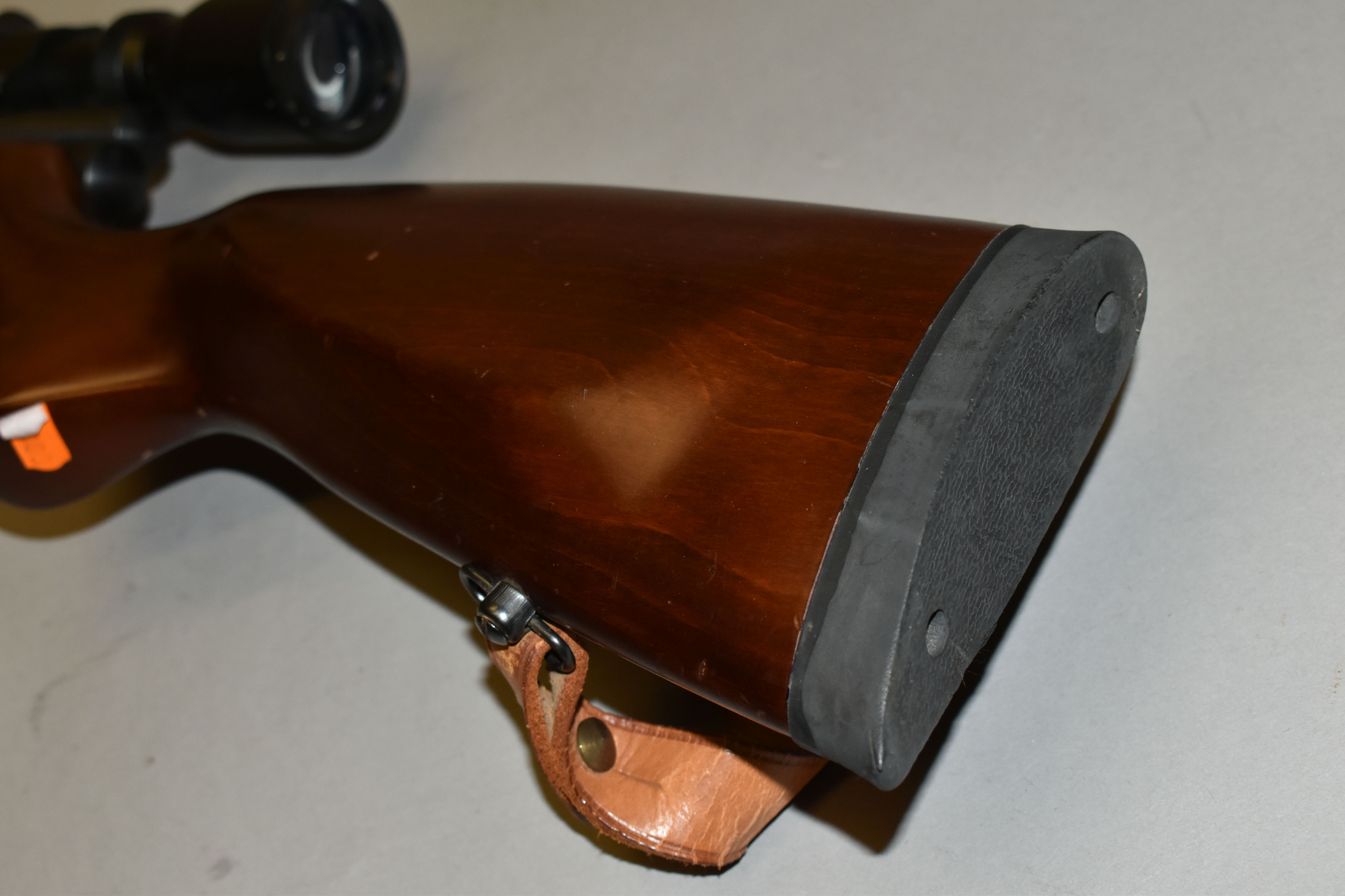 AN UNTESTED BOLT ACTION 5.5MM SMK CO2 QB78 DELUXE AIR RIFLE, fitted with a sling and 3-9x40 scope, - Image 7 of 12
