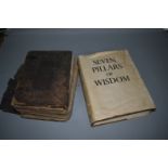 Two Books, comprising an Elizabethan Bible, the title page is missing but the title page of the