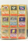 QUANTITY OF POKEMON FOSSIL AND BASE SET 2 CARDS, includes numerous cards from both sets, condition