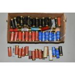 A QUANTITY OF 12 BORE SHOTGUN CARTRIDGES, COMPRISING:- 27 x 70mm 1 1/8 oz No 6 shot Express, 9 x