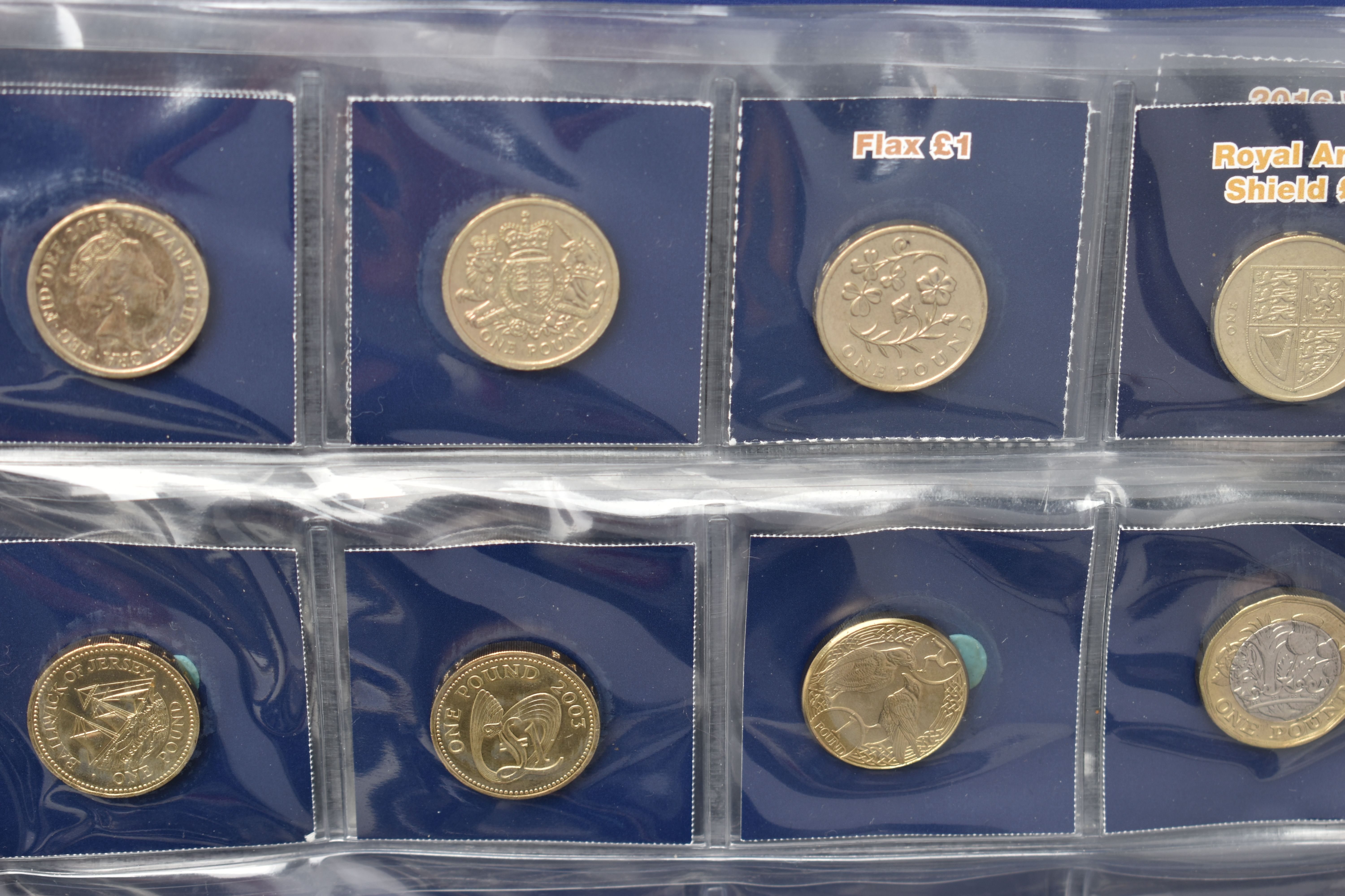 A QUANTITY OF COINS AND COIN ALBUMS, to include a four x Two Pound slabbed coin display Alexander - Image 13 of 20