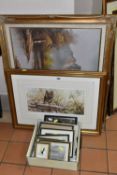 PICTURES AND PRINTS ETC, to include a Tony Forrest signed limited edition print depicting a tiger