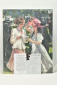 SHERREE VALENTINE DAINES (BRITISH 1959) 'ROYAL ASCOT LADIES DAY II', a signed limited edition