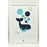 GLEB TOROPOV / FORTY WINKS (CONTEMPORARY) 'WHALES', a signed limited edition print depicting a Whale