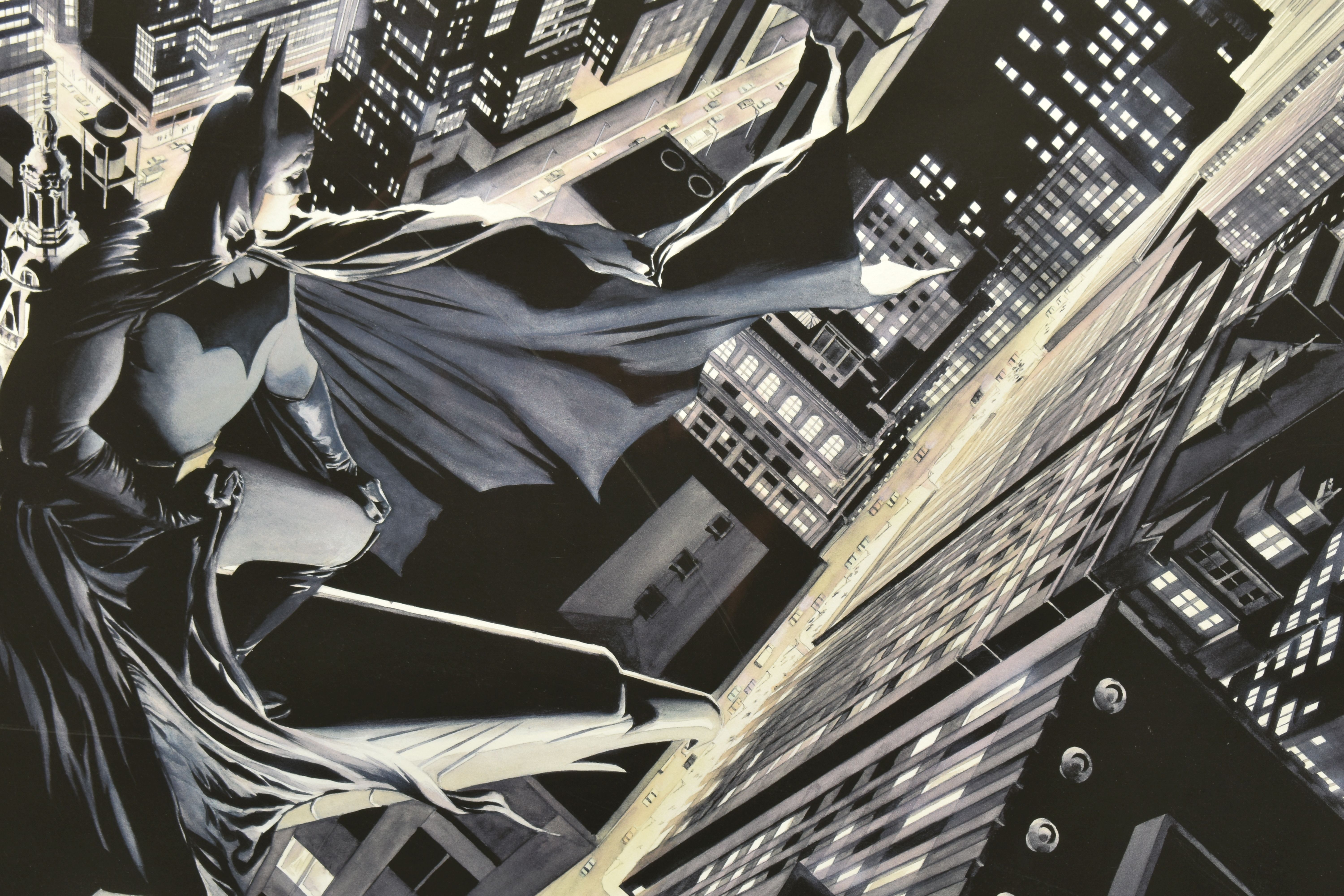 ALEX ROSS FOR DC COMICS (AMERICAN CONTEMPORARY) 'BATMAN: KNIGHT OVER GOTHAM' a signed limited - Image 2 of 6