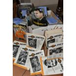 THREE BOXES OF WOLVERHAMPTON WANDERERS Football Programmes dating from the 1960's- 2000's