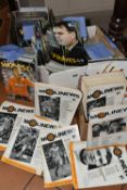 THREE BOXES OF WOLVERHAMPTON WANDERERS Football Programmes dating from the 1960's- 2000's
