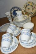 A THIRTY THREE PIECE WEDGWOOD 'PETRA' DINNER SERVICE, ETC, the dinner service comprising a cream