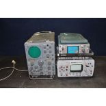 THREE OSCILLOSCOPES by Marconi, Tektronix and SE Labs (all untested)
