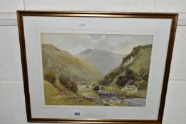 HAROLD GRESLEY (1892-1962) 'MONSAL DALE', a picturesque river landscape, signed bottom right,