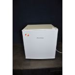 A RUSSELL HOBBS RHTTLF1 TABLETOP FRIDGE (PAT pass and working at 3 degrees) width 47cm x depth