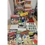 FOOTBALL MAGAZINES, a large collection of Football Publications to include two FKS sticker albums