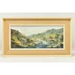 CHARLES WYATT WARREN (1908-1993) 'RIVER LLUGWY', a Welsh river landscape, signed bottom left, titled