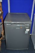 A HOTPOINT RLA36 UNDERCOUNTER FRIDGE with grey finish (PAT pass and working at 1 degree) width