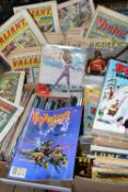 FOUR BOXES OF COMICS & ANNUALS, dating from the 1960's- 2000's, to include the Valiant, the