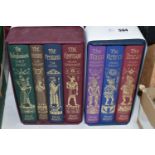 THE FOLIO SOCIETY, Seven titles in two separate sets comprising The Babylonians by H.W.F. Saggs, The