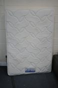 A 4FT 6 SEALY POSTUREPEDIC MATTRESS (condition report:- marks to surface of mattress)