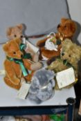 FIVE LIMITED EDITION DEAN'S RAG BOOK COMPANY LTD BEARS, all with limited edition certificates of