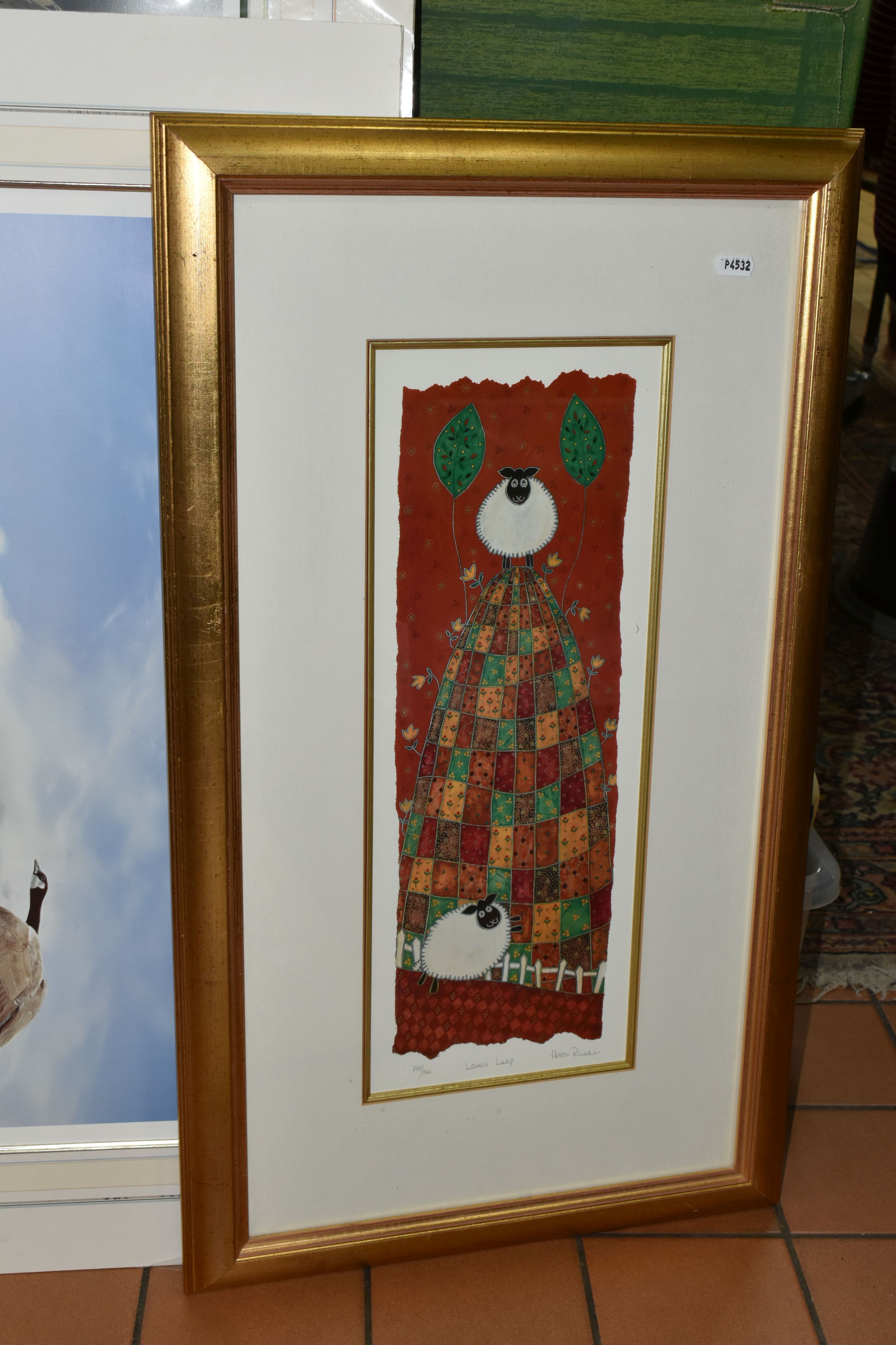 SIX SIGNED LIMITED EDITION PRINTS, comprising two Helen Rhodes prints featuring animals, both from - Image 3 of 13