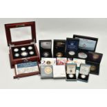 A QUANTITY OF COINS FROM ROYAL MINT, to include proofs, silver proofs, Piedfort silver, a boxed