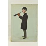 SIR LESLIE WARD - SPY (1851-1922) 'JOSEPH HENRY HOULDSWORTH - THE NEW STEWARD', a full length