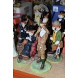 TEN BORDER FINE ARTS 'REYNARD ESTATE' FIGURES, comprising Uncle Monty, Viscountess Victoria, Denton,