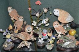 A COLLECTION OF COUNTRY ARTISTS BIRD SCULPTURES, ETC, to include Captured Moment CA00235 - member