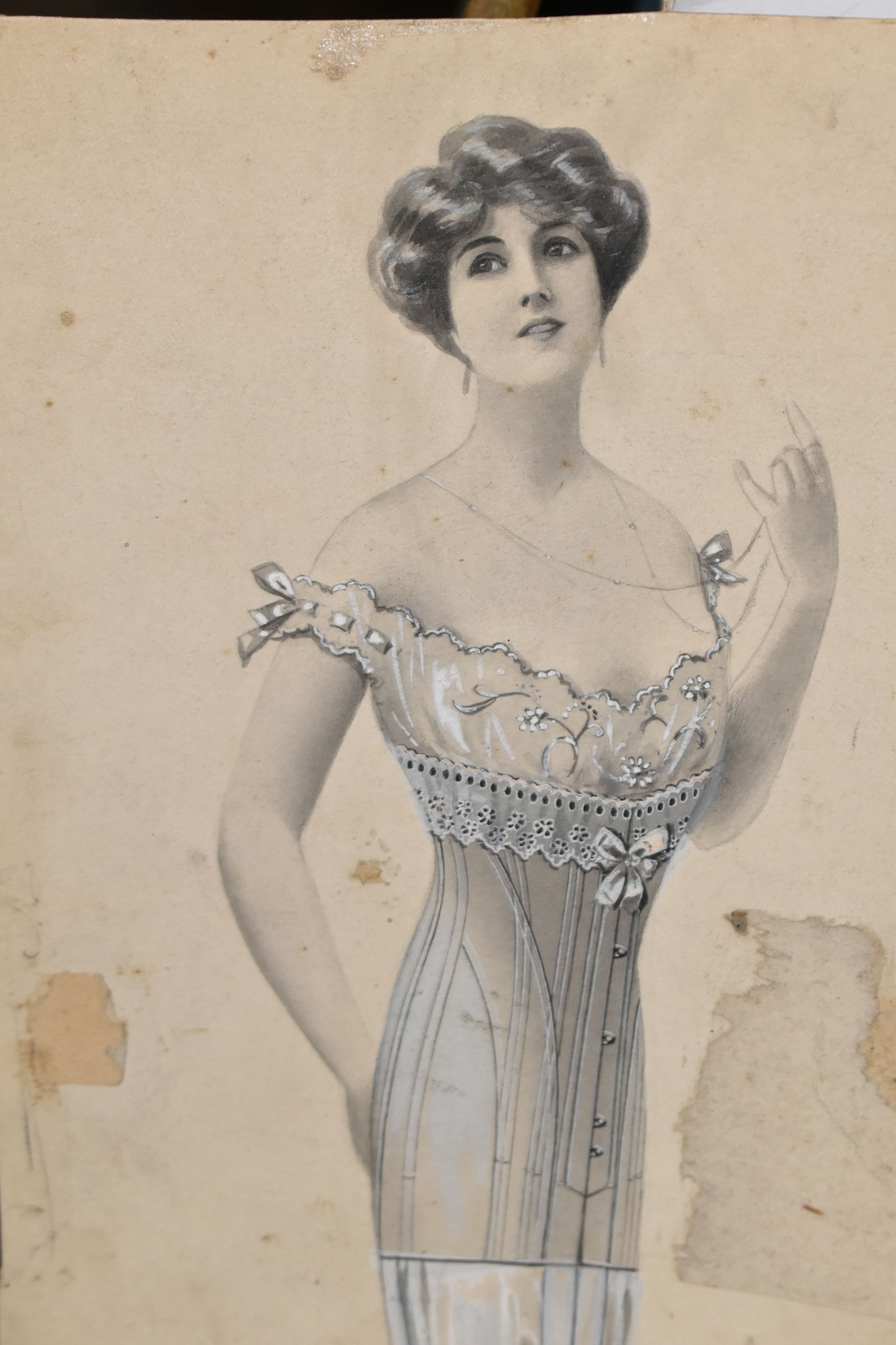 A COLLECTION OF 19TH, 20TH AND EARLY 21ST CENTURY CORSETS, HISTORICAL DOCUMENTS, ADVERTISEMENTS, - Image 6 of 36
