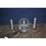 A HARMAN KARDON SOUNDSTICK 3 SPEAKER SYSTEM with sub and two speakers (PAT pass and working) (