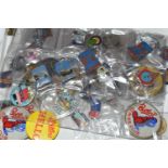 A COLLECTION OF ASSORTED BUTLINS AND PONTINS ENAMEL AND OTHER PIN BADGES, from the late 1940's