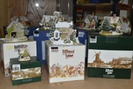 EIGHT BOXED LILLIPUT LANE SCULPTURES FROM VARIOUS COLLECTIONS, with deeds except where mentioned,