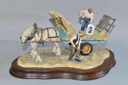 A BORDER FINE ARTS LIMITED EDITION MODEL 'THE HAYWAIN' MODEL JH73, from the All Things Wise and