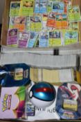 VERY LARGE QUANTITY OF POKEMON CARDS, includes numerous partially completed sets, cards are mostly