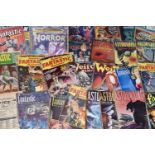 One Box of over 100 SCIENCE FICTION MAGAZINES dating from the 1930's - 1960's, titles include