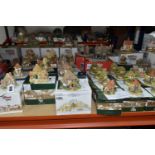 THIRTY NINE BOXED LILLIPUT LANE SCULPTURES FROM VARIOUS COLLECTIONS, with deeds unless mentioned,