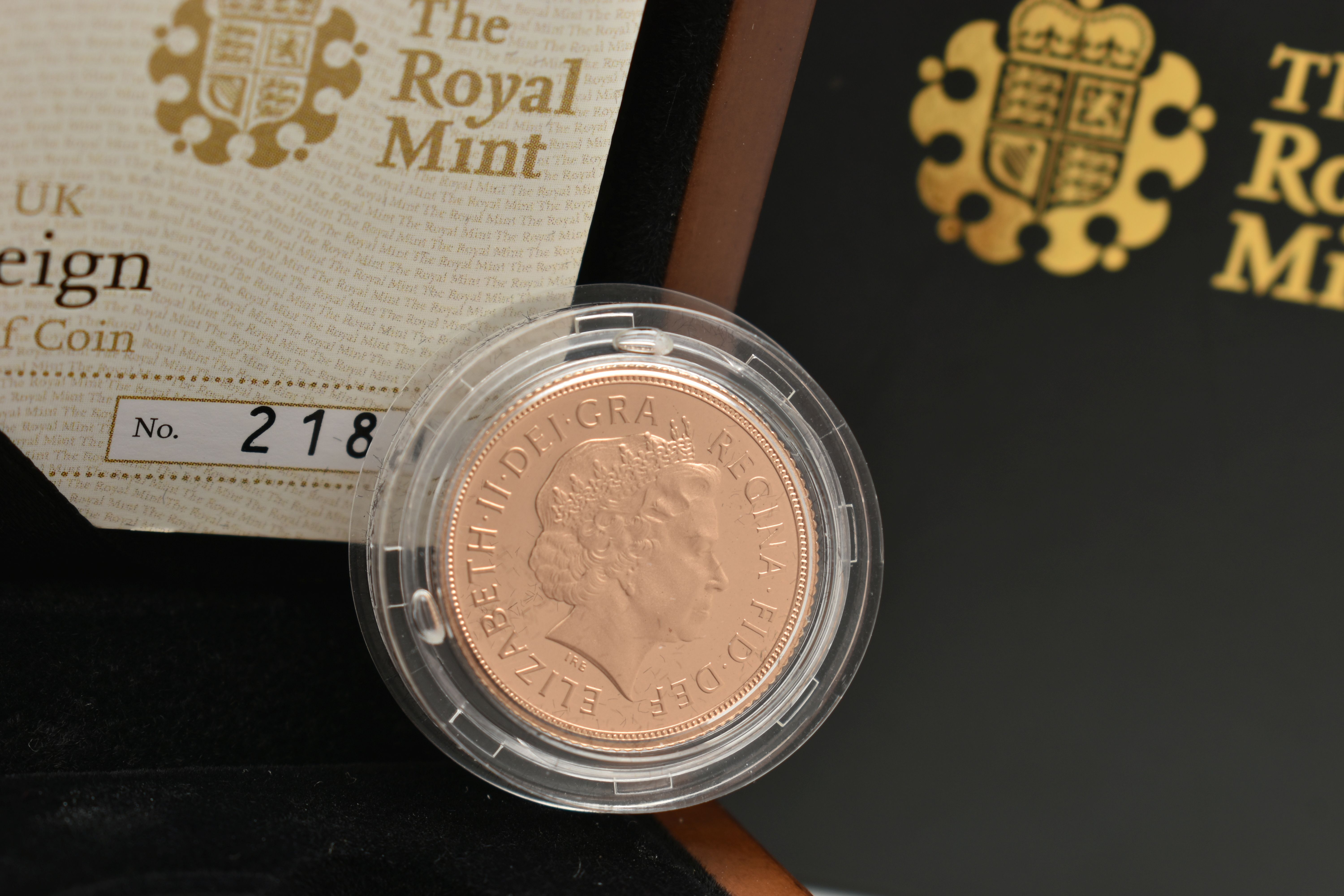 A ROYAL MINT BOXED WITH CERTIFICATE GOLD PROOF SOVEREIGN 2010 - Image 3 of 3