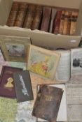 ANTIQUARIAN BOOKS, One Box containing nineteen titles in hardback and softback formats to include
